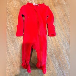 SpearmintLOVE Red Newborn Onesie